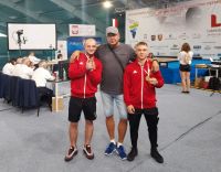 TRENER MAREK NACHTYGAL Z BARTKIEM I HUBERTEM
