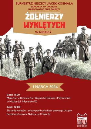 Żołnierze Wyklęci - plakat