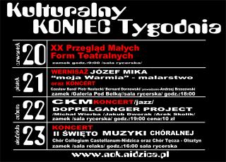Kulturalny koniec tygodnia czas zacząć