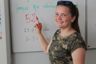 Magda Domańska w gronie 10 najlepszych matematyków XVI edycji  Warmińsko-Mazurskich Zawodów Matematycznych.