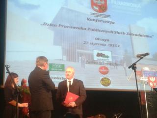 Marszałek docenił pracowników nidzickiego PUP-u