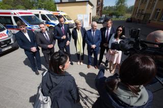 Marszałek województwa i posłowie z Warmii i Mazur odwiedzili nidzicki szpital
