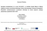 Mobilny Punkt Informacyjny Funduszy Europejskich.