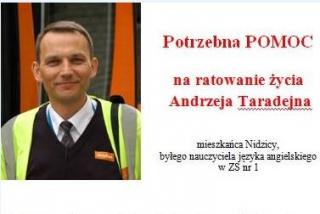 Nidziczanin walczy o życie- POTRZEBNA NATYCHMIASTOWA POMOC