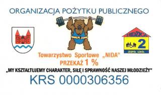 Oddaj swój procent nidzickim ciężarowcom