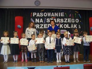 Pasowanie na Starszego Przedszkolaka