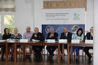 Rozmawiali o środkach unijnych
