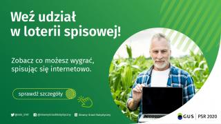Ruszyła loteria Powszechnego Spisu Rolnego 2020.