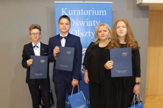 Uczniowie Dwójki na Gali Laureatów Konkursów Przedmiotowych
