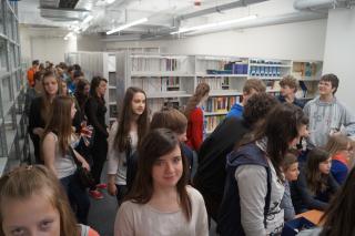 Wizyta uczniów "Jedynki" na olsztyńskim uniwersytecie