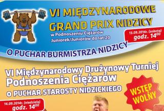 Zapraszamy na międzynarodowe zawody w podnoszeniu ciężarów