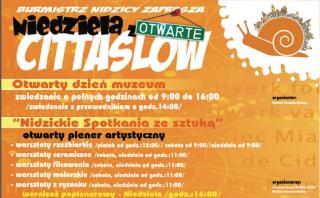 Zapraszamy na pierwszą Niedzielę Cittaslow- ZOBACZ PROGRAM
