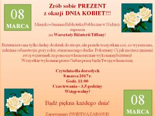 Zapraszamy panie na warsztaty biżuterii Tiffany