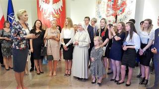 Z wizytą w Senacie Rzeczypospolitej Polskiej i w Pałacu Prezydenckim
