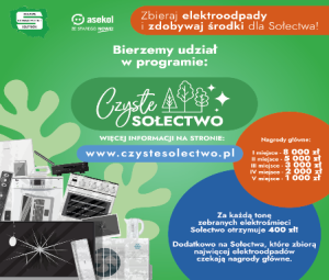 Czyste sołectwo - plakat