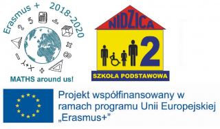Erasmus+ projekt ‘Maths Around Us’ w SP nr 2 w Nidzicy - podsumowanie I  semestru 2019/2020