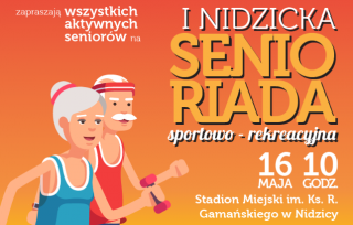 Zapraszamy na I Nidzicką Senioriadę